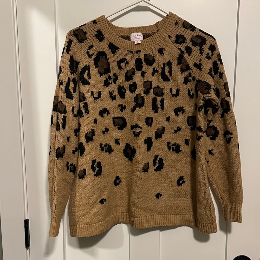 Isabel Maternity by Ingrid & Isabel Animal Print Sweater